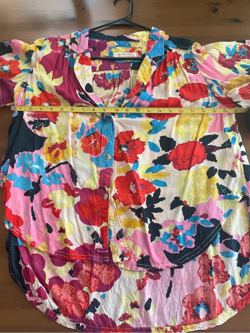 We The Free Multicolor Floral Button-Down Shirt - Picture 6 of 8